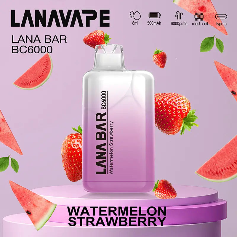 Lana BC 6000 Puffs – Long-Lasting Disposable Vape 6000 Puffs